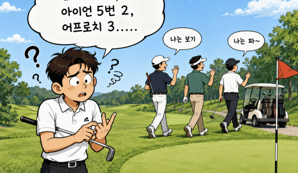 헤깔리는 골프 타수 계산법 알아보기